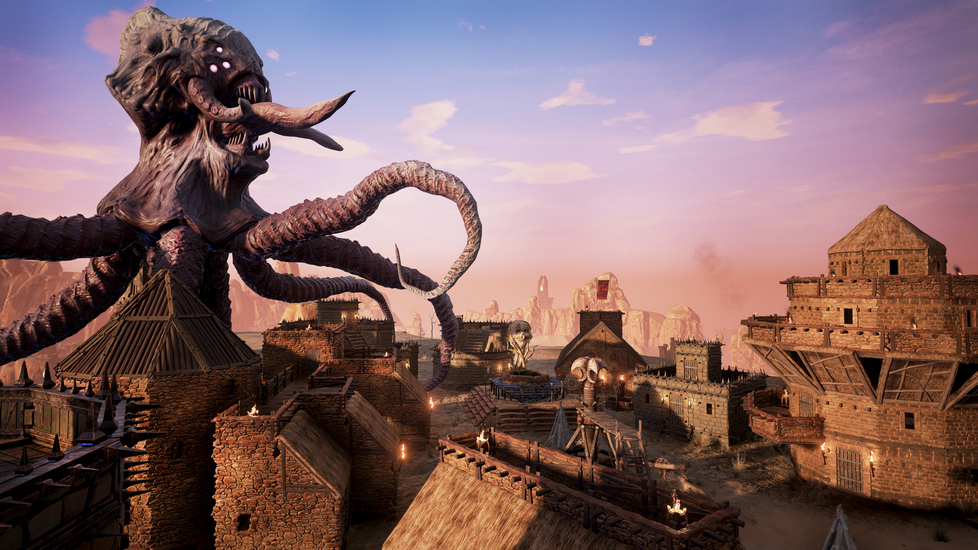 Conan Exiles - Đánh Giá Chi Tiết Tựa Game Sinh Tồn Thế Giới Mở Hấp Dẫn 4 Game sở hữu hệ sinh thái phong phú với hàng trăm loài quái vật