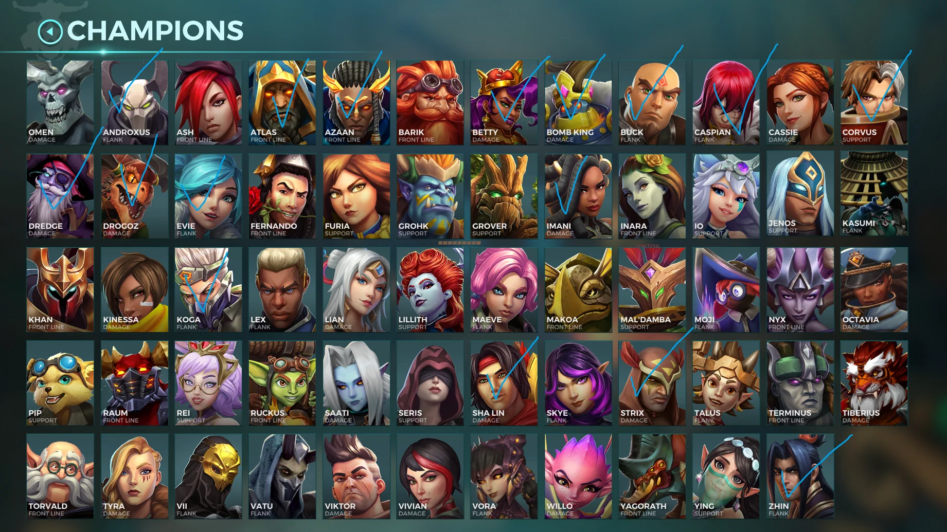 Paladins – Game bắn súng moba miễn phí đầy kịch tính và chiến thuật 4 Paladins hiện có hơn 50 Champions, chia thành bốn vai trò chính