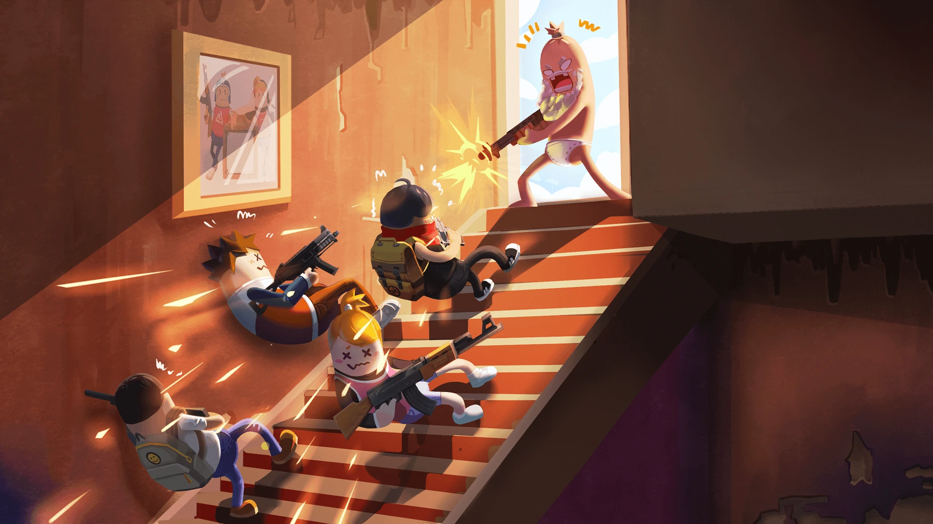 Sausage Man - Đánh Giá Chi Tiết Tựa Game Battle Royale Vui Nhộn 3 Sausage Man cung cấp một kho vũ khí phong phú