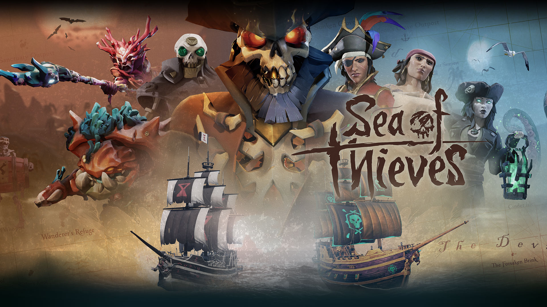 Sea of Thieves là tựa game phiêu lưu hành động thế giới mở trên biển cả