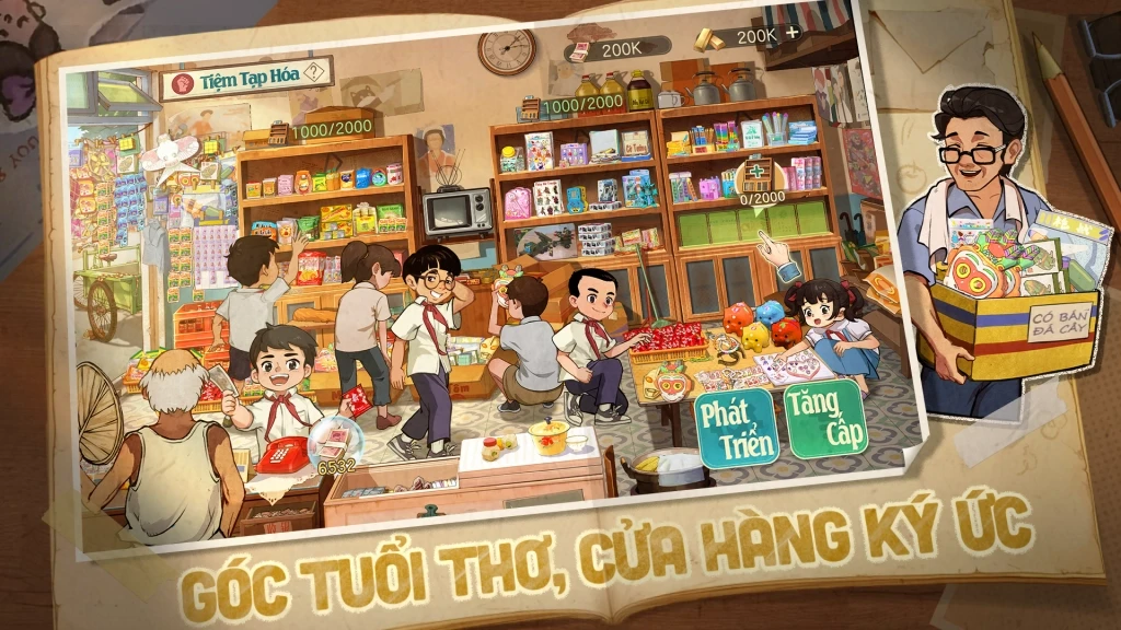 Quay về tuổi thơ cùng Game Tiệm Tạp Hóa Thời Gian - Nhập mã Giftcode nhận ngay ưu đãi lớn
