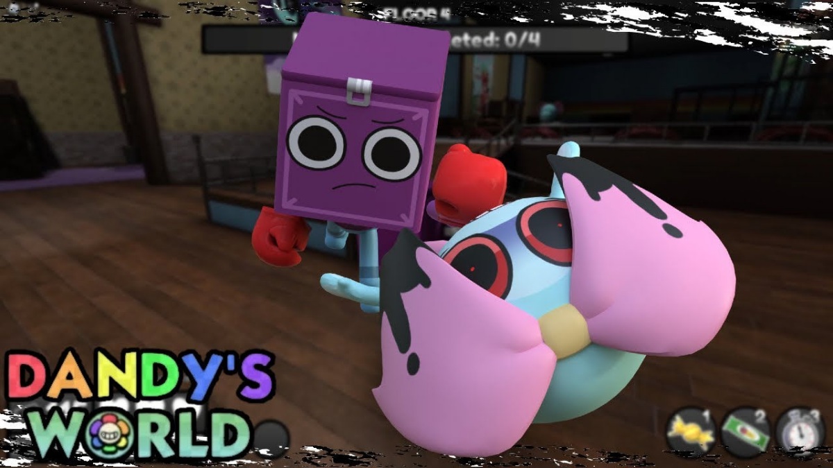 Hình ảnh nhân vật trong tựa game Dandy's World