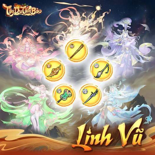 Hình ảnh tính năng Linh Vũ Bản Mệnh trong tựa game Tây Du Tầm Bảo