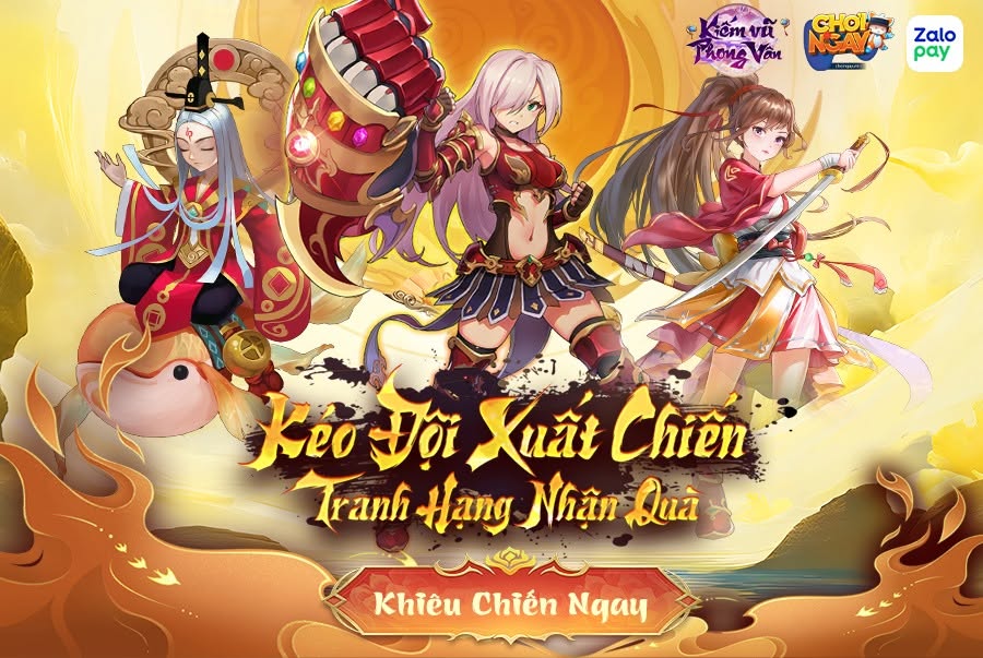 Hình ảnh trong tựa game Kiếm Vũ Phong Vân