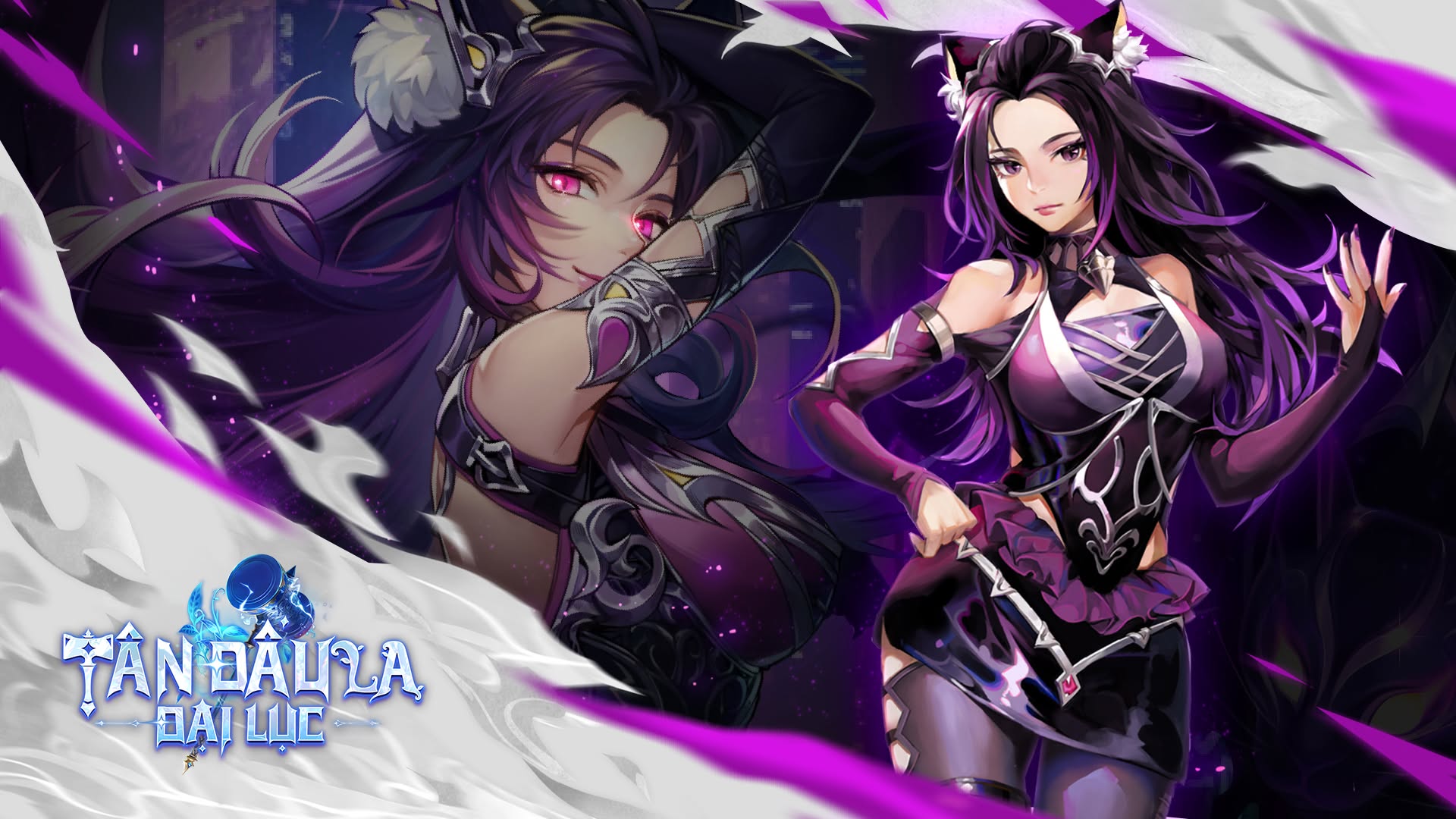 Hình ảnh nhân vật trong tựa game Tân Đấu La Đại Lục