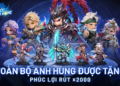 Game Tam Quốc Khởi Động với tám nhân vật anime hóa theo phong cách Tam Quốc