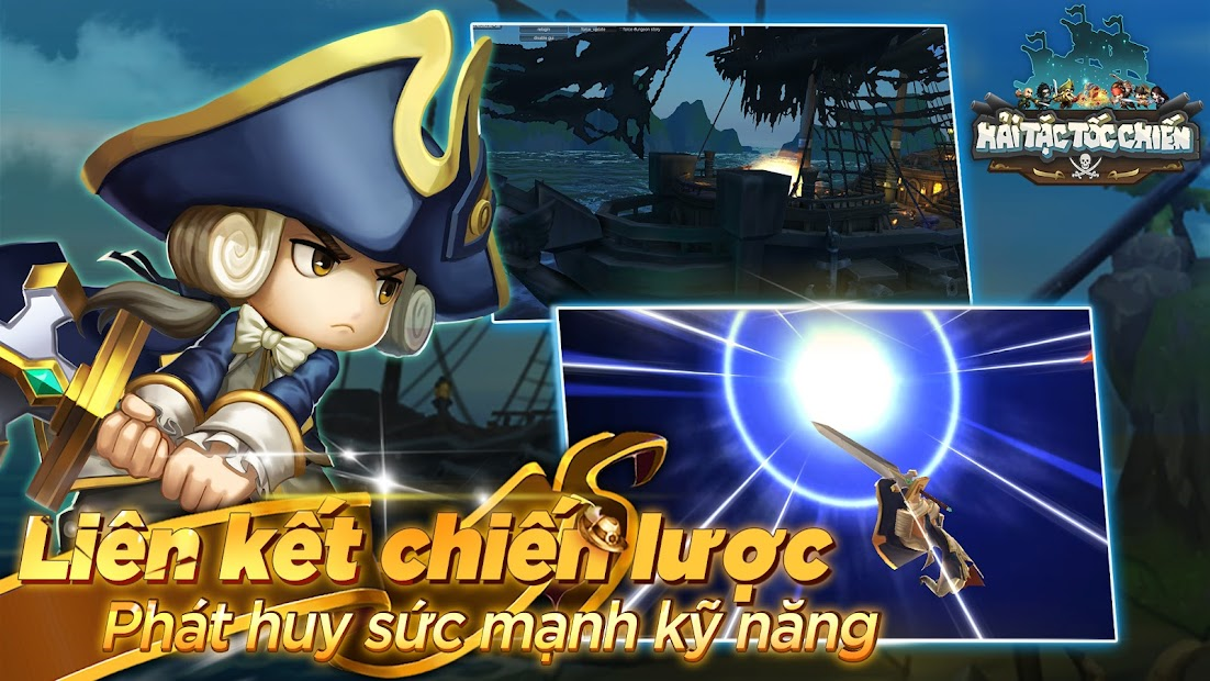 Hải Tặc Tốc Chiến là game lấy cảm hứng từ thế giới cướp biển Caribe