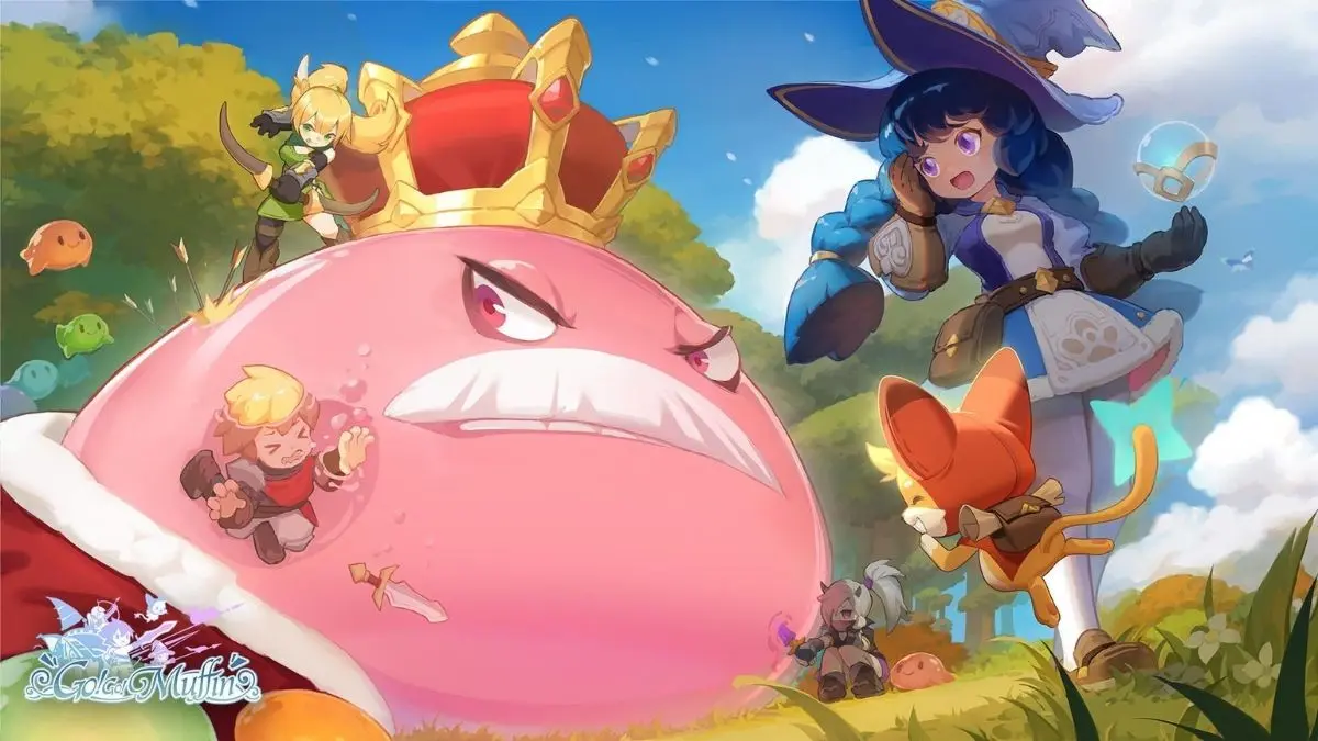 Giao diện tựa game Xuất Phát Đi Muffin