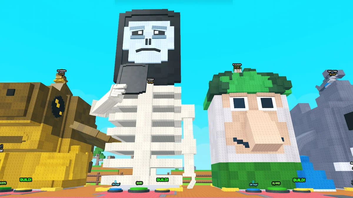 Build a Tower là game nơi người chơi xây tháp, tích lũy tài nguyên và cạnh tranh với đối thủ