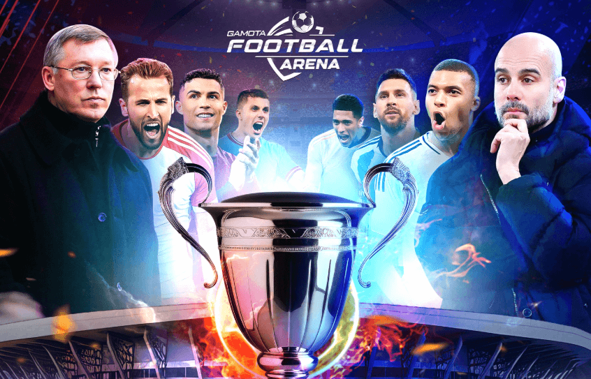 Football Arena cho phép người chơi nhập vai huấn luyện viên bóng đá