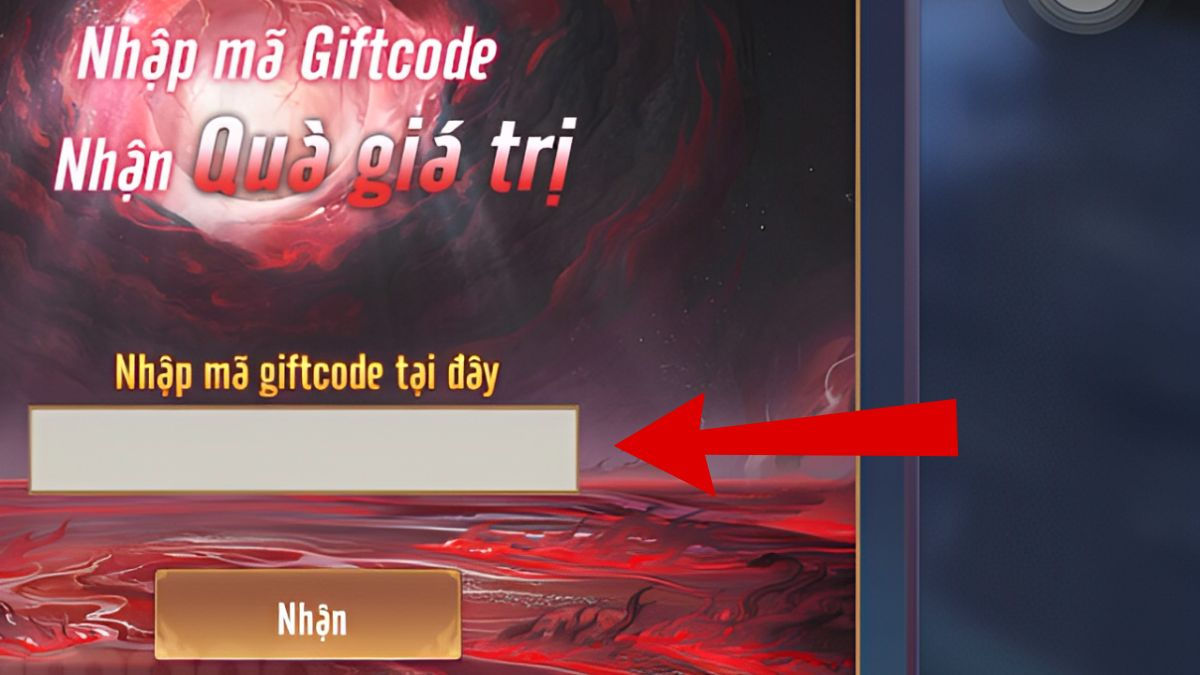Bước 3: Người chơi nhập chính xác code Ma Quân VTC, sau đó xác nhận để nhận quà tương ứng.