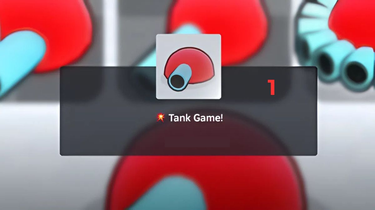Bước 1: Người chơi cần mở trò chơi Tank Game trên nền tảng Roblox và chờ game tải xong giao diện chính