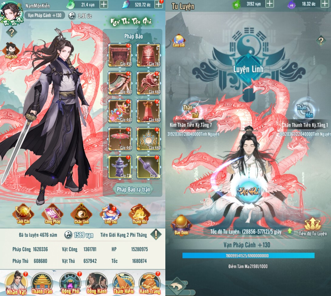 Game có lối chơi kết hợp giữa đấu tướng chiến thuật và AFK idle