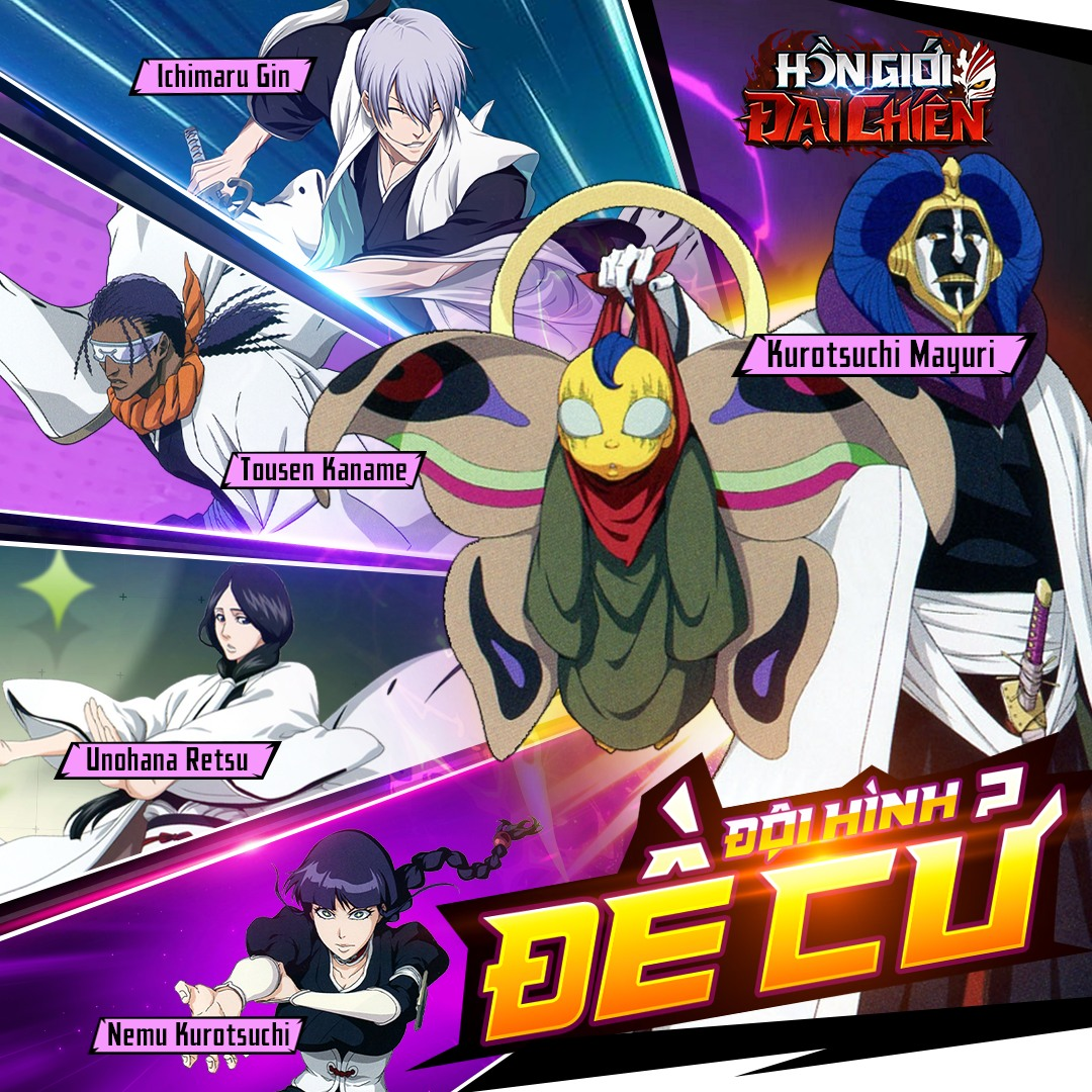 Tựa game Hồn Giới Đại Chiến lấy cảm hứng từ anime Bleach: Sứ Giả Thần Chết