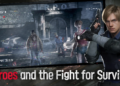 Một đặc điểm nổi bật của Resident Evil Survival Unit là sự kết hợp chiến thuật xây dựng căn cứ với chiến đấu đội hình thời gian thực