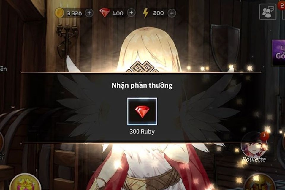 Ngay khi thao tác nhập mã hoàn tất, phần thưởng từ code Sword Master Story sẽ được gửi và hiển thị trực tiếp trong game cho bạn.