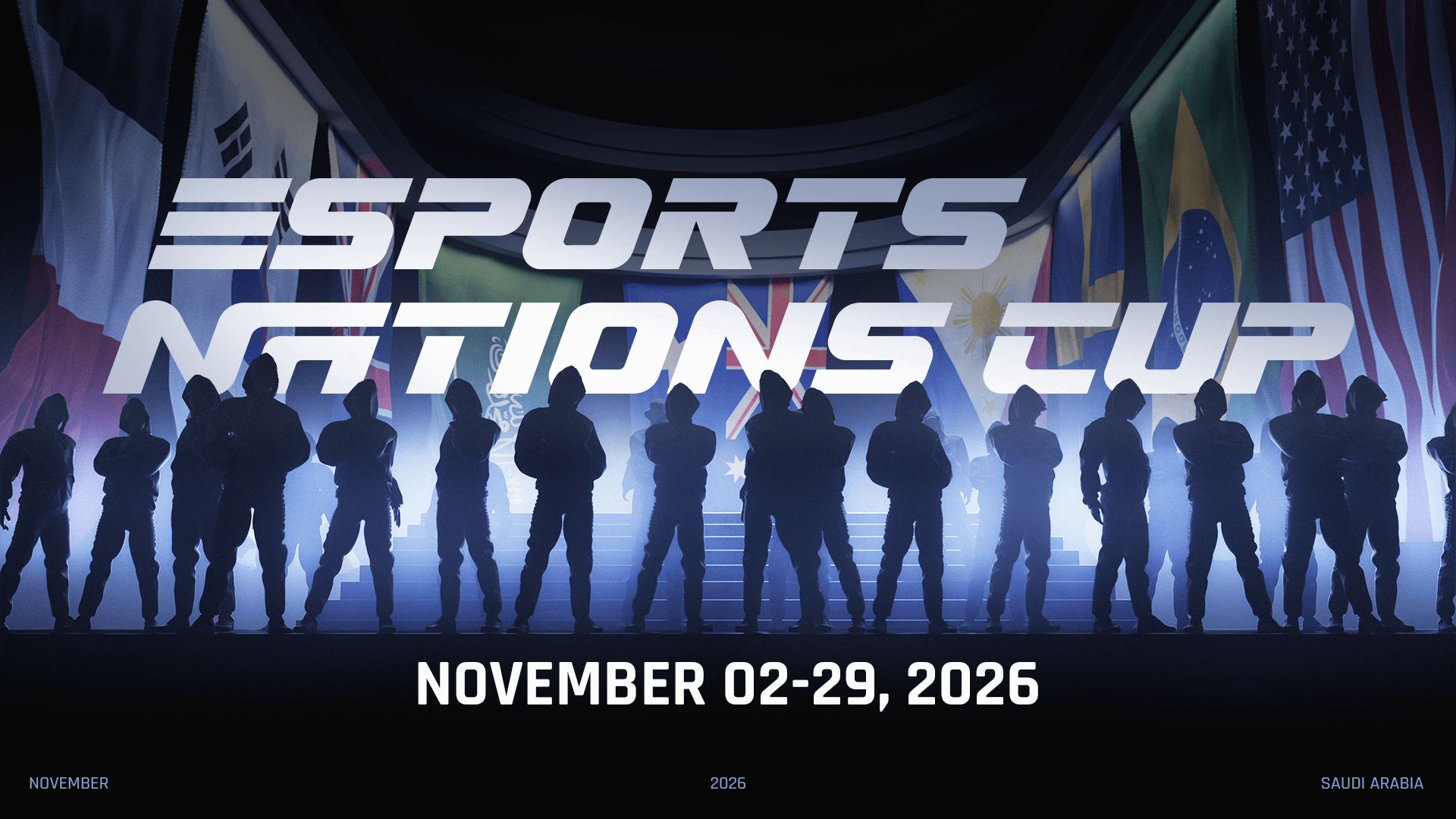 Esports Nations Cup 2026 công bố lịch thi đấu và quỹ giải thưởng 45 triệu USD 3 ENC sẽ diễn ra từ ngày 02 đến 29/11/2026