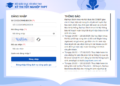 Cách đăng nhập thisinh.thithptquocgia.edu.vn 2026 7 Thí sinh nhập đầy đủ thông tin để tiến hành đăng nhập thisinh.thithptquocgia.edu.vn 2026
