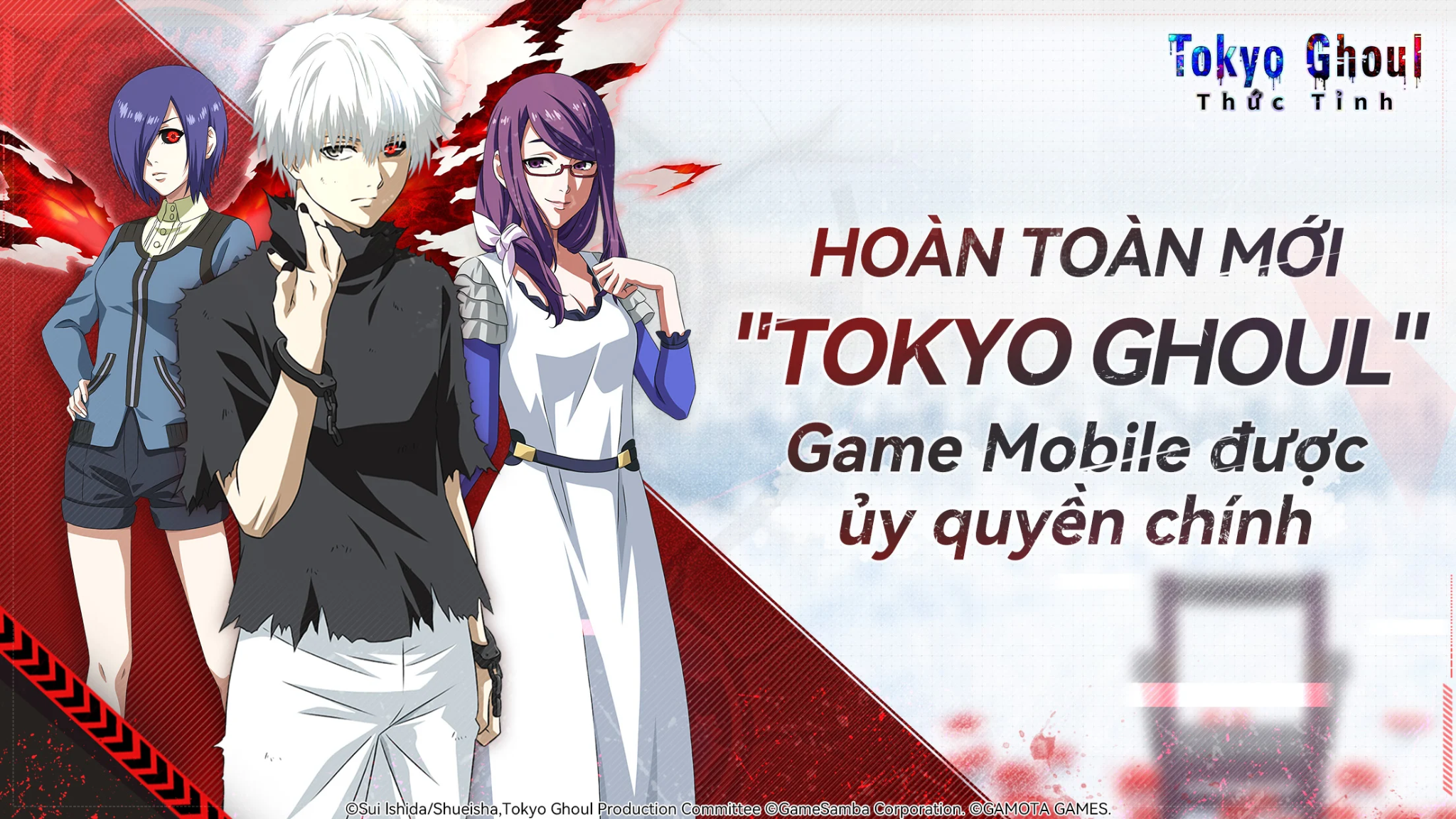 Tokyo Ghoul: Thức Tỉnh chuyển thể từ anime đình đám Tokyo Ghoul