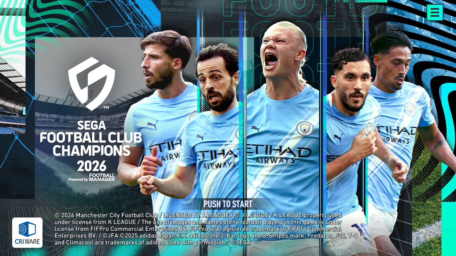 Trong SEGA Football Club Champions người chơi đảm nhiệm vai trò huấn luyện viên