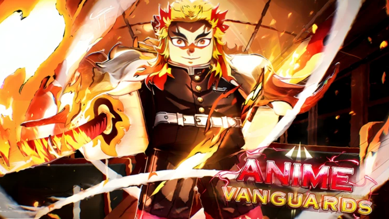 Nhân vật trong game Anime Vanguards mang phong cách Anime