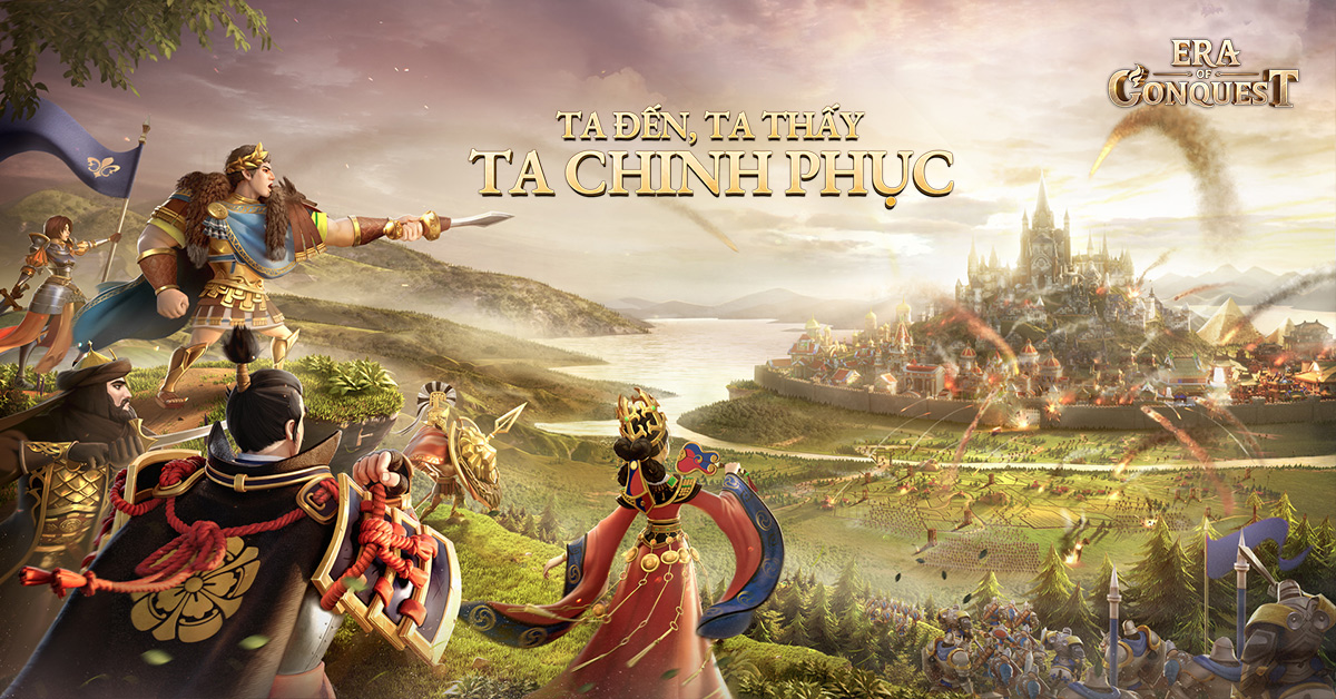 Kỷ Nguyên Chinh Phục: Era of Conquest VN là game chiến lược thế giới mở