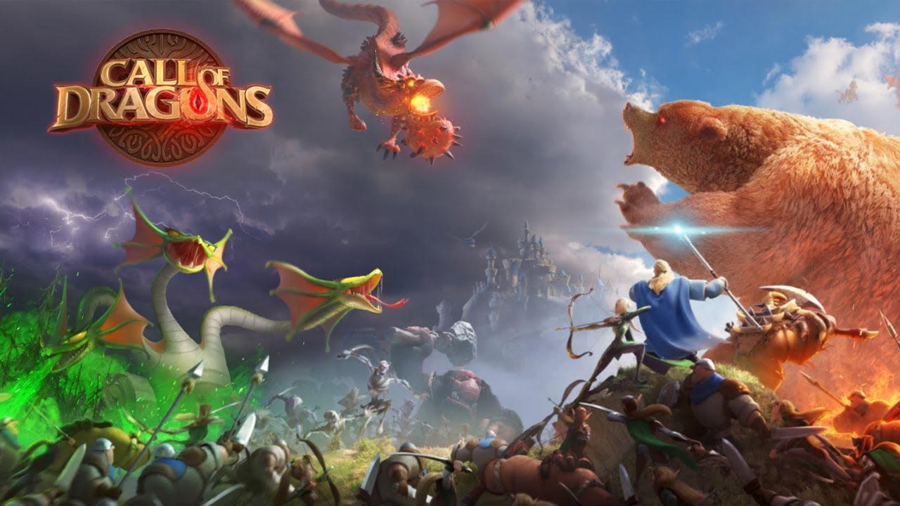 Call of Dragons là tựa game chiến thuật thời gian thực (MMOSLG)