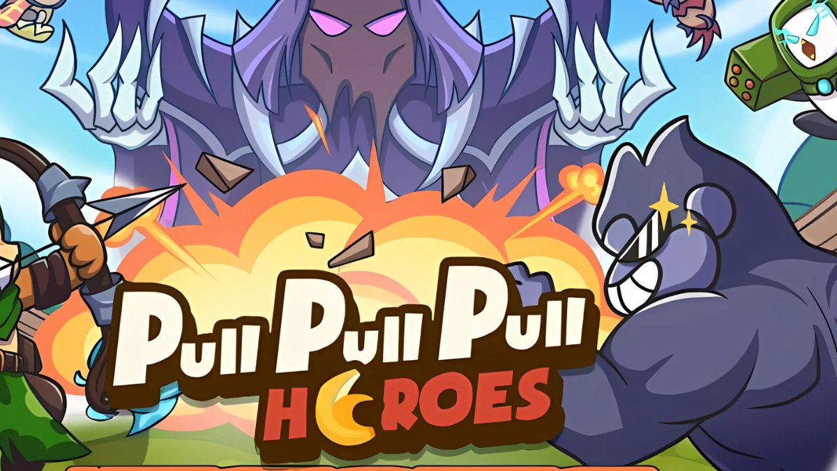 Pull Pull Pull Heroes tạo được dấu ấn riêng nhờ lối chơi sáng tạo
