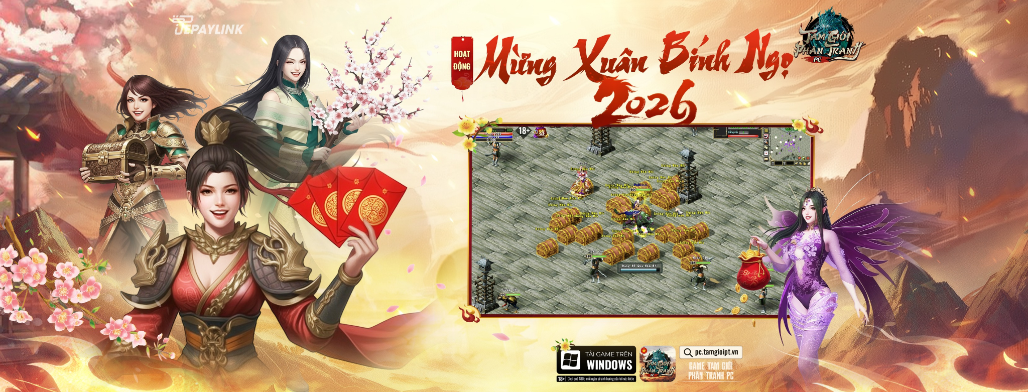 Tam Giới Phân Tranh PC là tựa MMORPG lấy bối cảnh Phong Thần Diễn Nghĩa