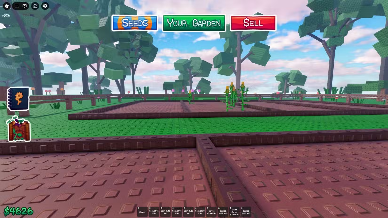 Tìm kiếm Garden Horizons và truy cập vào game