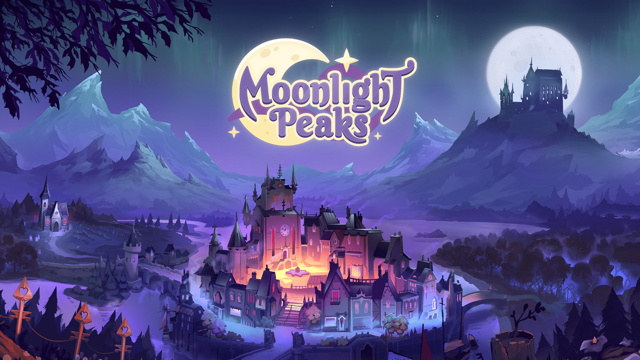 Moonlight Peaks là game mô phỏng đời sống mang màu sắc siêu nhiên (Ảnh: Marvelous)