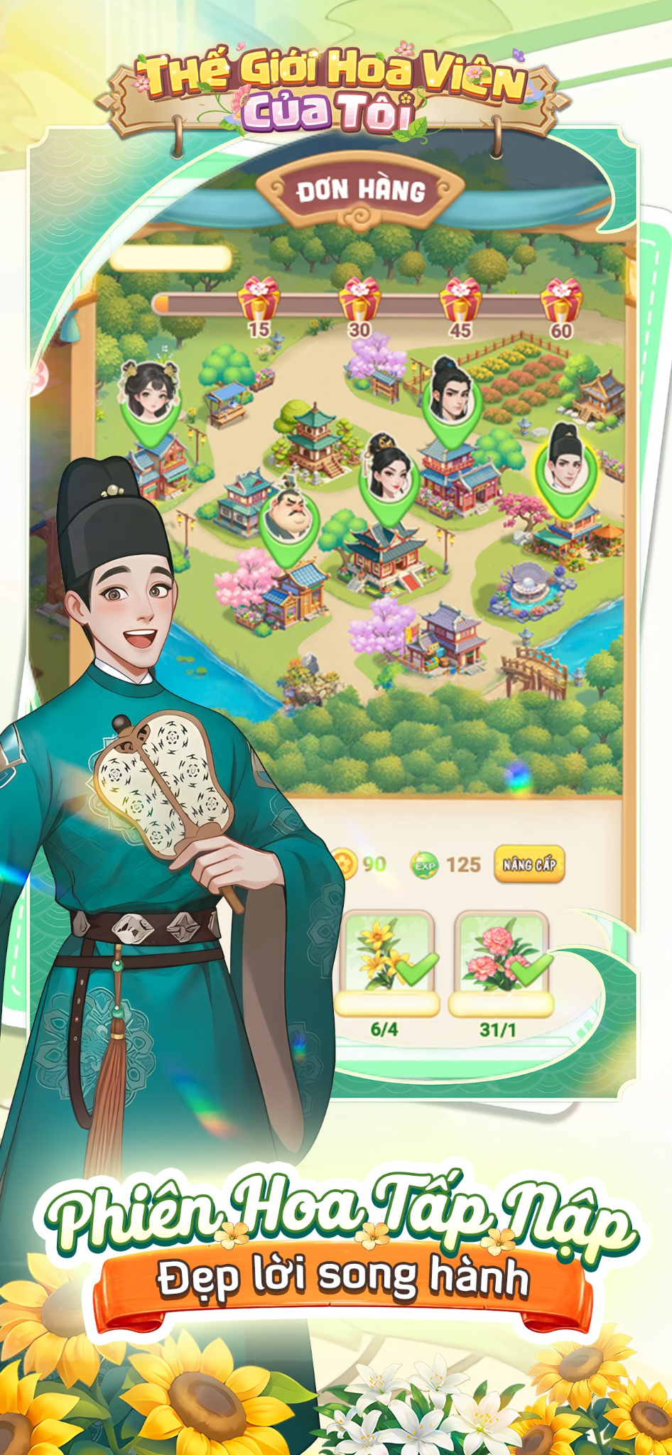 Trong game đơn hàng là nguồn thu nhập chính