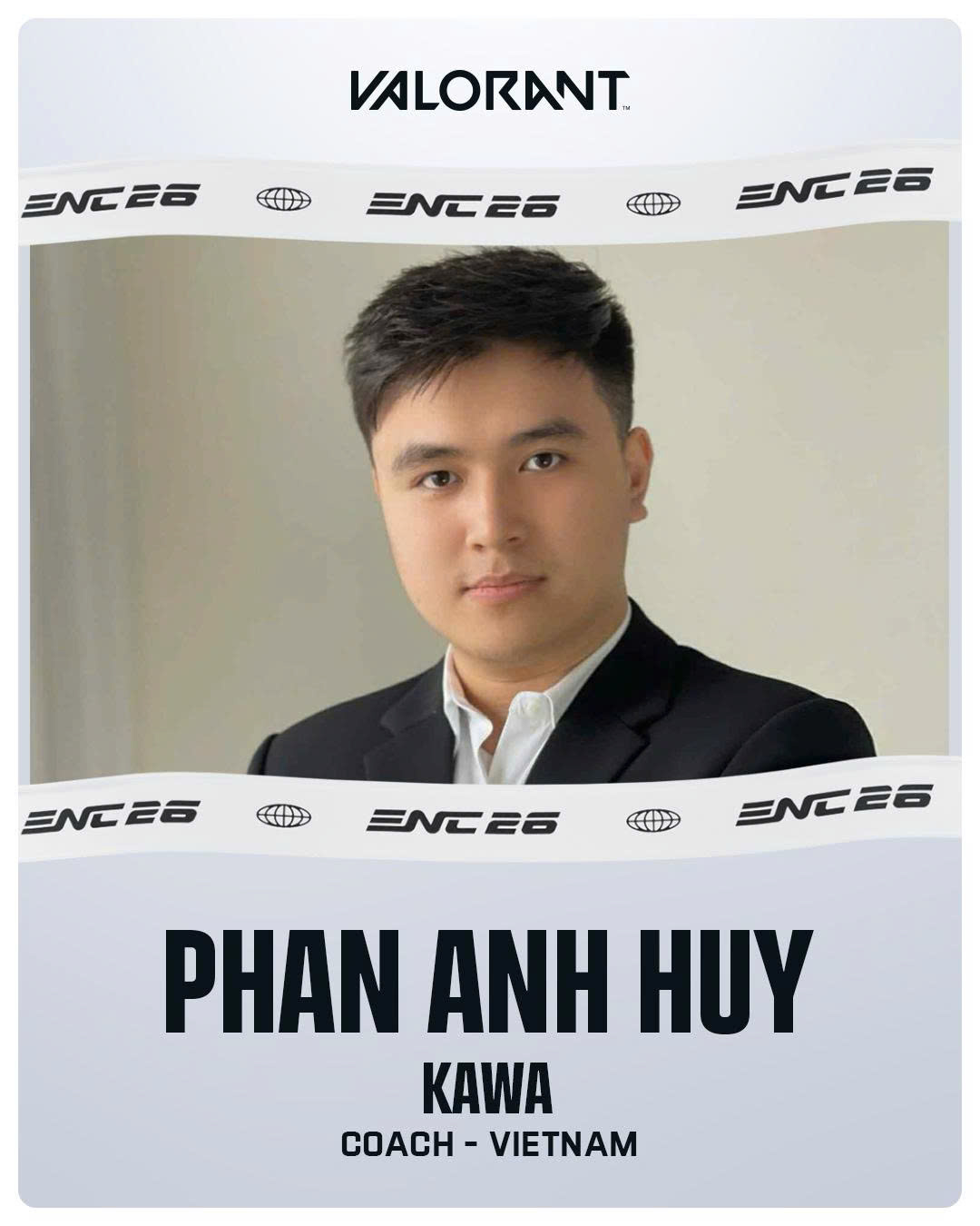 Điểm mặt dàn HLV "khủng" dẫn dắt tuyển Việt Nam tại ENC 2026 4 Phan “Kawa” Anh Huy là một trong những HLV có tư duy chiến thuật bài bản và kỷ luật nhất của dòng game FPS thế hệ mới