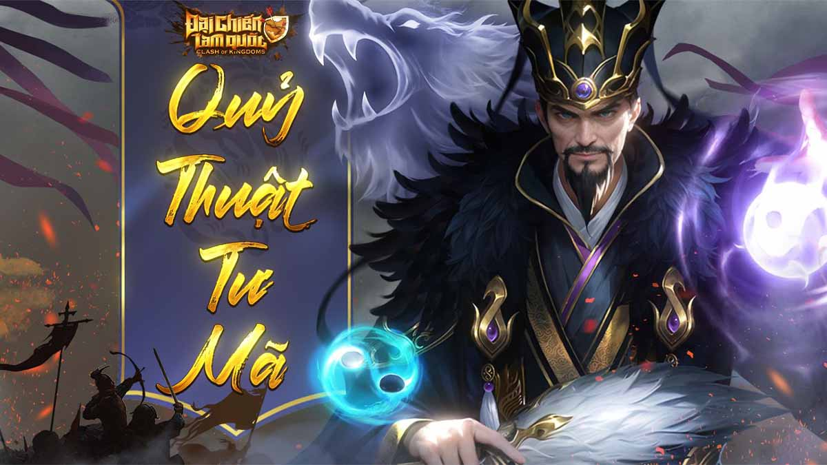 Hình ảnh giao diện trong tựa game Đại Chiến Tam Quốc