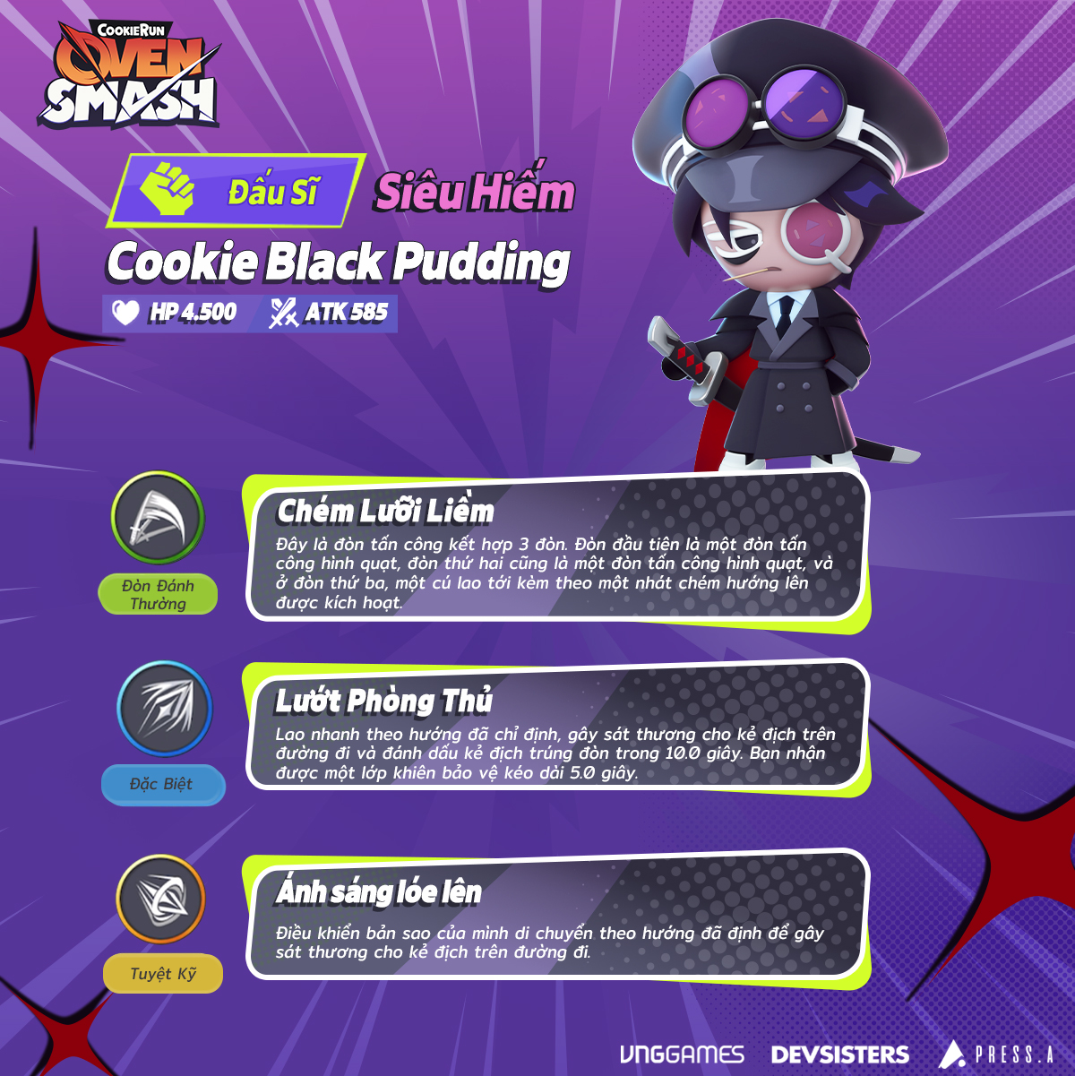 Hình ảnh tựa game CookieRun: OvenSmash VN