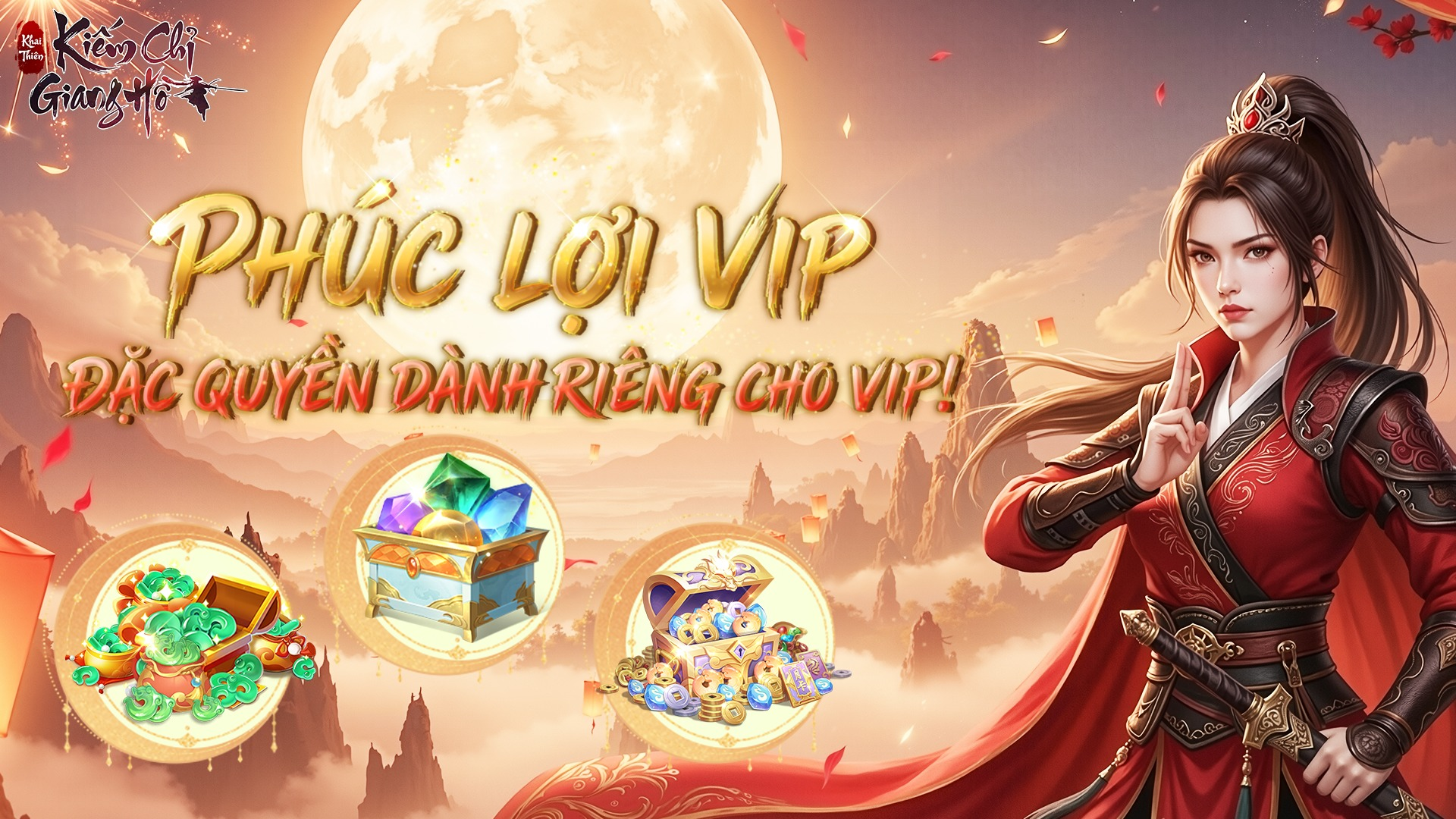 Hình ảnh giao diện trong tựa game Kiếm Chỉ Giang Hồ