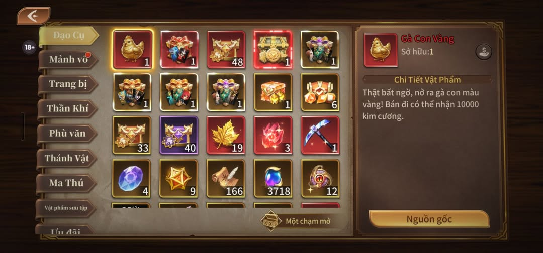Hình ảnh các đạo cụ trong game Legends Reborn: Huyền Thoại Thức Tỉnh