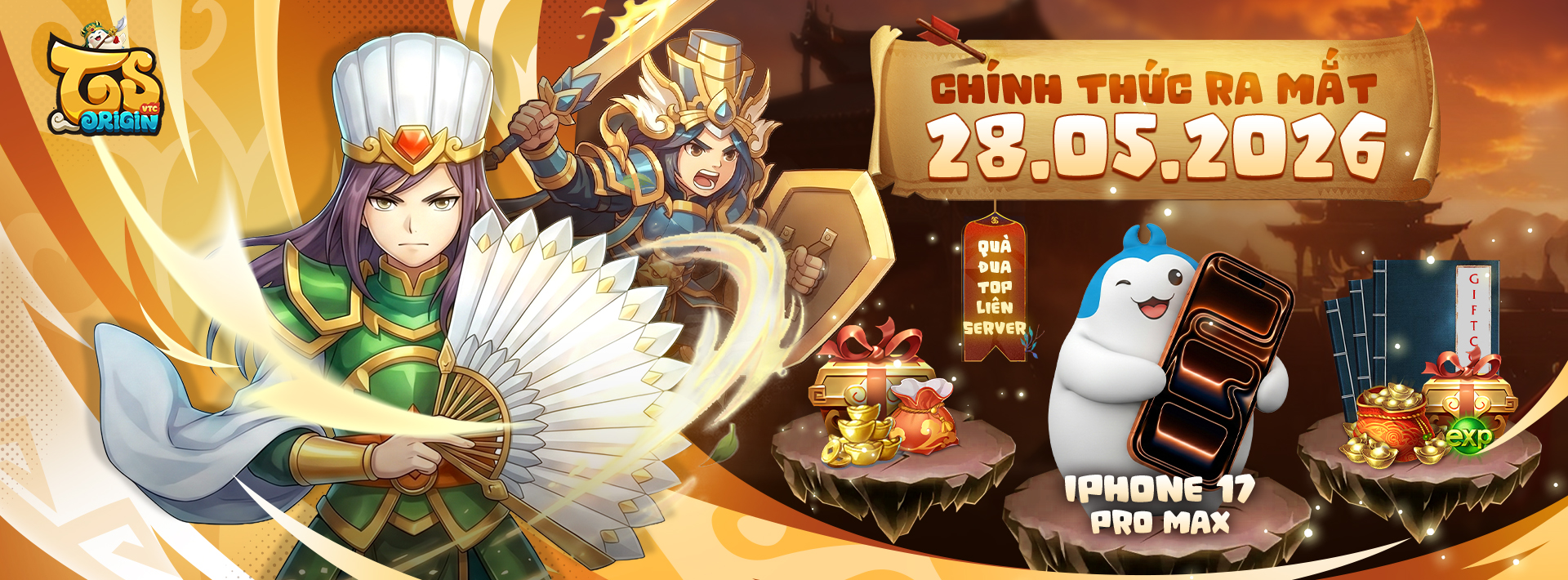 Full bộ Giftcode TS Origin VTC mới nhất
