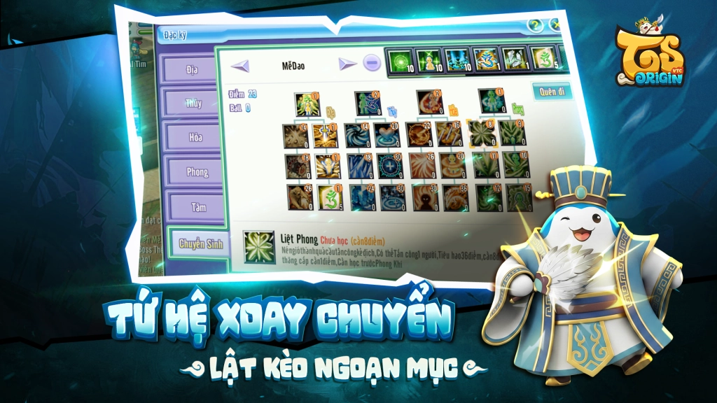 Hình ảnh trong tựa game TS Origin VTC