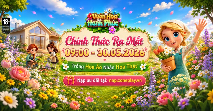 Full bộ code Vườn Hoa Hạnh Phúc - Gzone
