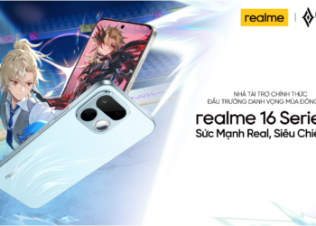 realme là Nhà Tài trợ Chính thức của Đấu Trường Danh Vọng Mùa Đông 2026 với thông điệp “realme - Sức Mạnh Real, Siêu Chiến Tích”