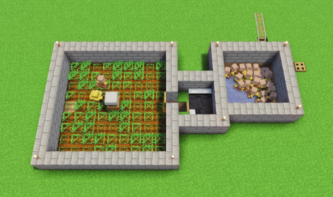 Villager Breeder in Minecraft: How to Breed Villagers